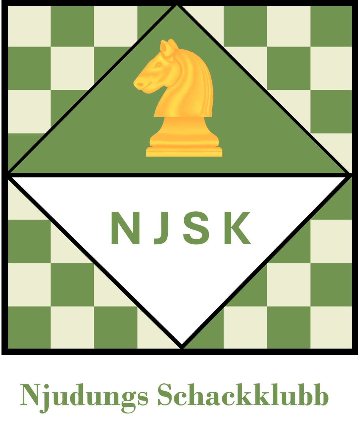Njudungs Schackklubb logotyp